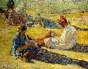 Carl Wilhelmson sommar oil on canvas